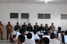 Bupati Karo pantau pelaksanaan ujian SKD CPNS Kabupaten Karo