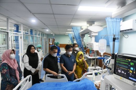 Warga Kurang Mampu Cedera Tengkorak Kepala, Pj Gubernur Sumut Gerak Cepat Kunjungi Sakira Nayla
