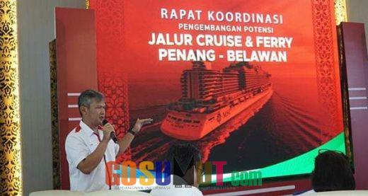 Pelindo 1 dan Kemenko Kemaritiman Gelar Rapat Koordinasi Kembangkan Jalur Cruise di Sumut