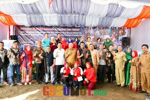 Soekirman Hadiri Sarasehan ke 34 BITRA Indonesia dan Festival Kopi Rakyat Di Simalungun