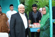 Hadiri Safari Ramadan 1445 H, Bupati Tapsel Beri Bantuan Ke Masyarakat Siamporik Lombang