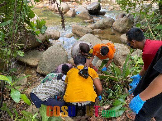 Warga Tapteng Dikagetkan Penemuan Sesosok Mayat di Sungai Sarudik