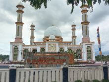 Wisata Religius Masjid Agung Achmad Bakrie Kisaran, Asyik Dikunjungi saat Lebaran
