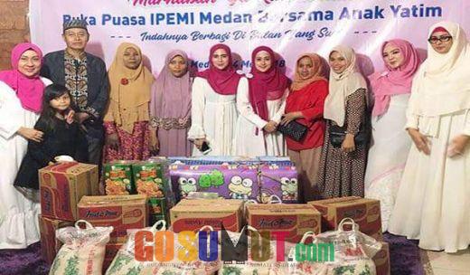 IPEMI Medan Serahkan Bantuan Paket Sekolah dan Sembako