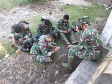 Jaringan Komunikasi yang Sulit Bukan Penghalang TNI Laksanakan TMMD