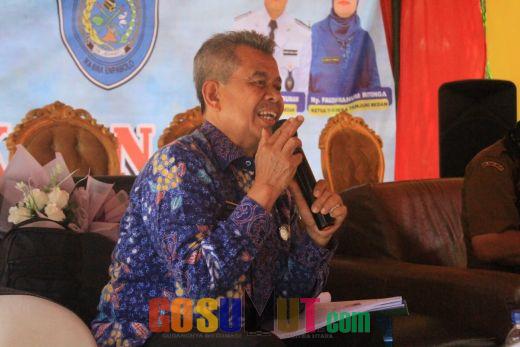 Tim Penilai Desa Terbaik Tingkat Provsu Kunjungi Desa Tanjung Medan di Labuhanbatu