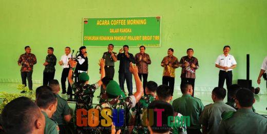 Bupati Karo : TNI Kental dengan Jiwa Korsa yang Tinggi