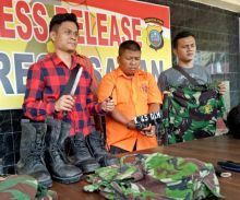 TNI Gadungan Sindikat Perampokan Pincang Ditembak Polisi