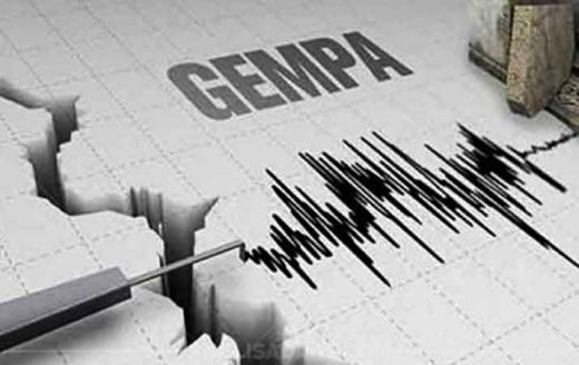 Nias Diguncang Gempa 3.8 Skala Richter