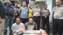 Polsek Delitua Gerebek Kampung Narkoba di Tuntungan