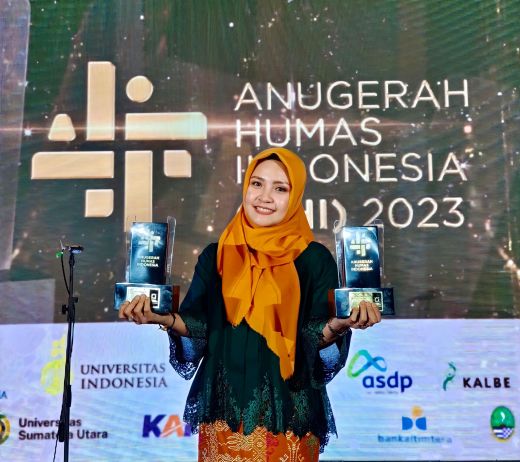 Torehkan Prestasi Apik, USU Boyong Dua Penghargaan Bergengsi di Anugerah Humas Indonesia