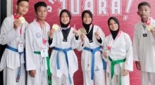 Atlet Taekwondo Palas Sabet 10 Medali di Ajang Kejurnas Koni Tingkat Nasional