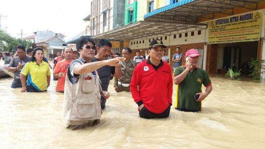 Perekonomian Tebingtinggi Lumpuh Dihantam Banjir