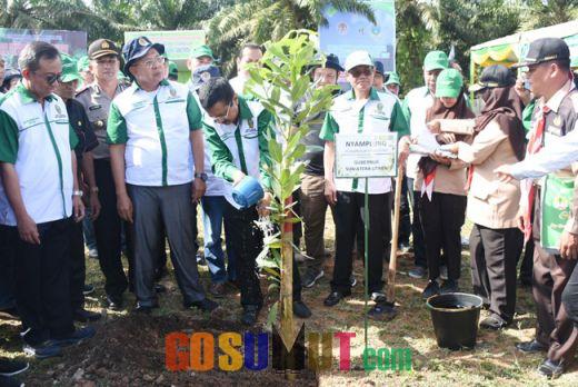 Tengku Erry Tanam Pohon Upaya Cegah Banjir dan Longsor