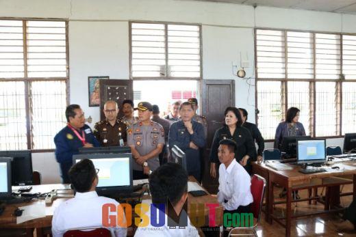 Perdana Ujian Test CPNS Dilingkup Pemda Karo Berjalan Lancar,  46 Pelamar Absen
