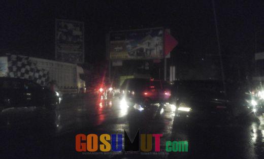 Traffict Light Padam, Lalulintas di Simpang Jalan Gaperta Macet