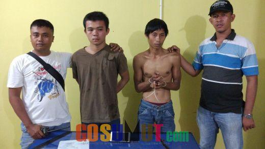 Polsek Sosa Tangkap Tiga Pelaku Pencurian dengan Kekerasan