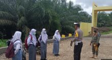 Puluhan Pelajar Terjaring Operasi Keselamatan Toba 2022, Disanski Nyanyikan Indonesia Raya
