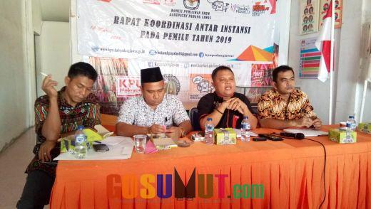 KPUD Palas Rakor Bersama Pers Dalam Mensukseskan Pemilu 2019 