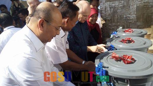 AS Bangun Penyediaan Air Bersih dan Perbaiki Sanitasi MBR di Medan