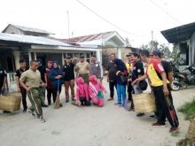 Polres Sergai Bhakti Sosial di Kampung Tempel Perbaungan