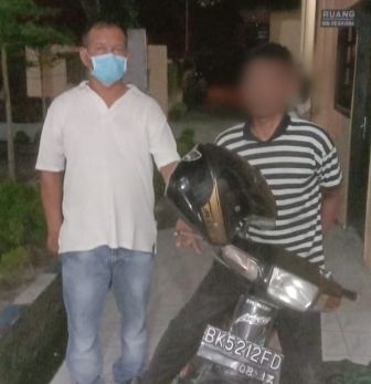 Curi Sepeda Motor di Pasar Bengkel, Warga Aceh Singkil Diamankan Polsek Perbaungan
