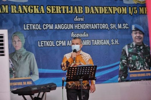 Apresiasi & Terima Kasih,  Pemko Medan Untuk Denpom 1/5 BB
