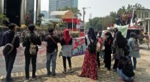 Aktivis Mahasiswa Aceh Gelar Demo Tuntut Usut Izin Tambang Emas di Aceh