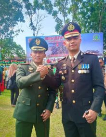 Kapolres Labuhanbatu Ucapkan Dirgahayu ke 74 TNI