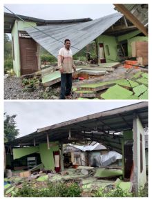 Gempa Taput,  2626 Unit Rumah Rusak