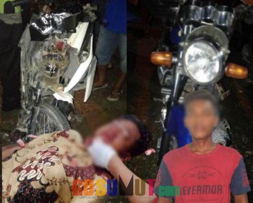 Kecelakaan di Medan - Tebing, Pengendara Honda Vario Kritis