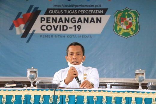 Pjs Walikota Medan : Jangan Pernah Lalai Laksanakan Protokol Kesehatan