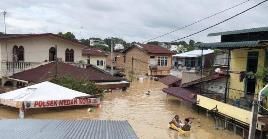 Asupan Air yang Tinggi Jadi Penyebab Banjir Seatap Rumah Warga
