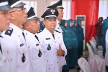 Pj Wali Kota Padangsidimpuan Lantik 42 Kepala Desa, Kepala Desa Partihaman Saroha Amran Dalimunthe Siap Berkomitmen