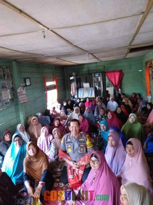 Kapolres Belawan Silaturrahmi dengan Ibu-ibu Komunitas Mandailing