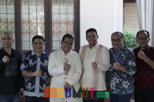 Bobby Nasution Disambut Hangat saat Hadiri Open House Keuskupan Agung Medan