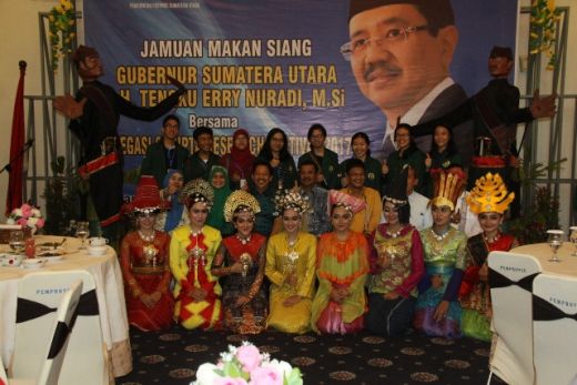 Gubsu Jamu Ratusan Mahasiswa Fakultas Kedokteran se Indonesia