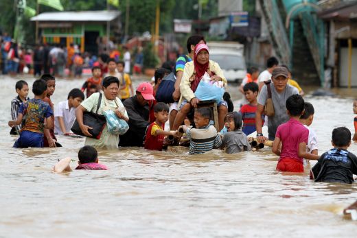 Lokasi Dekat Rumah Walikota Kota Medan dan Wabup Deli Serdang Kebanjiran
