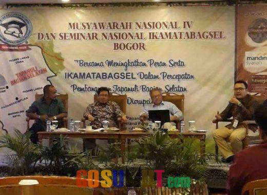 TSO Hadir Sebagai Narasumber di Seminar Nasional Ikama Tabagsel Alumni IPB Bogor