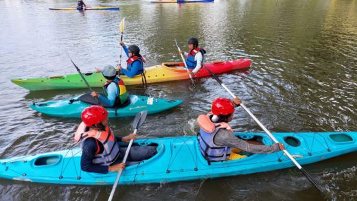 35 Peserta Ikuti Pelatihan Dasar Kayak Laut Part 1 di Pandawa Kayak