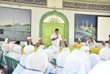186 CJH Asal Tanjungbalai Ikuti  Bimbingan Manasik Haji di Medan
