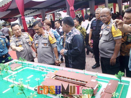 Kapoldasu Resmikan Gedung Endra Dharmalaksana Polres Tanjungbalai