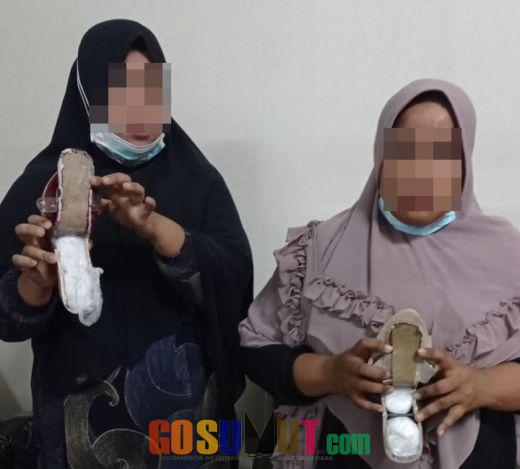 Seludupkan Sabu dalam Sol Sandal, 2 Wanita Asal Aceh Diamankan di Bandara Kualanamu