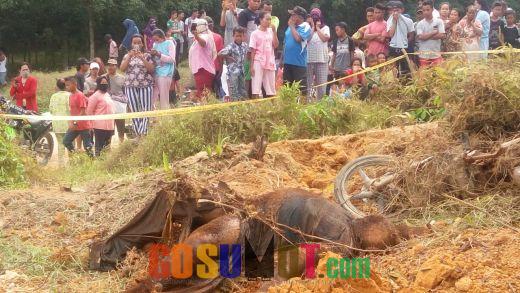 Ditemukan Excavator Normalisasi Parit, Karyawan PTPN III Tanah Raja Tewas Membusuk