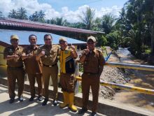 Antisipasi Banjir, Dinas PU Palas Normalisasi Aliran Sungai di Desa Sibual-buali