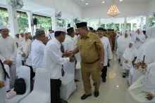 Para Calon Haji Tahun Ini Sudah Selesai Ikuti Manasik Haji Akbar, Kegiatan Ditutup Wakil Bupati Asahan