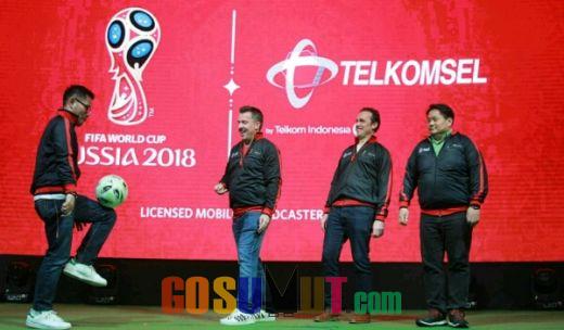 Pelanggan Telkomsel Bisa Nikmati Piala Dunia 2018 Lewat Ponsel Melalui Aplikasi MAXstream