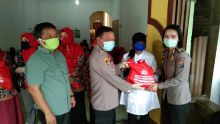 Viral Di Medsos, Guru TK Seibamban Terharu Disambangi Kapolres Sergai Bersama Ketua Bhayangkari