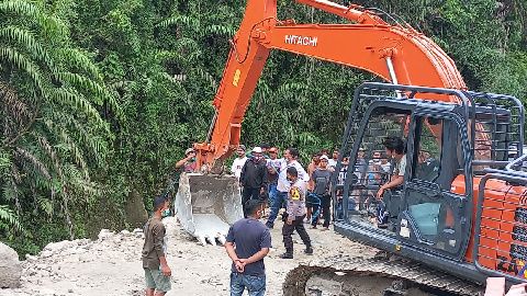 Warga Kabanjahe Gempar Mayat Tanpa Busana Ditemukan di Aliran Sungai Lau Biang