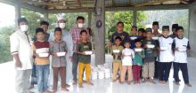 Yayasan Cita Labuhanbatu Berikan Bantuan Makanan Pokok dan Nasi Kotak ke Panti Asuhan Daarul Hijrah